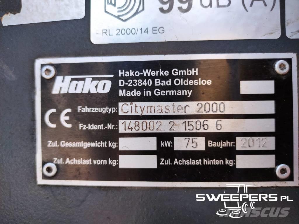 Hako Citymaster 2000 Kehrer