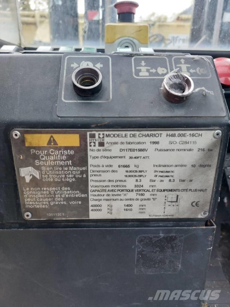 Hyster 48.00 E 16-CH Containerstapler