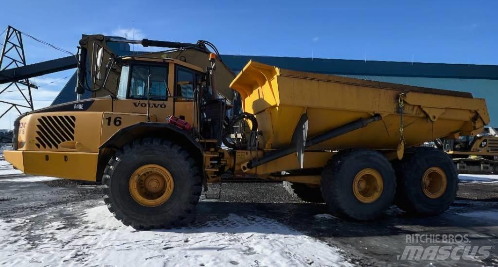 Volvo A 40 E Dumper - Knickgelenk