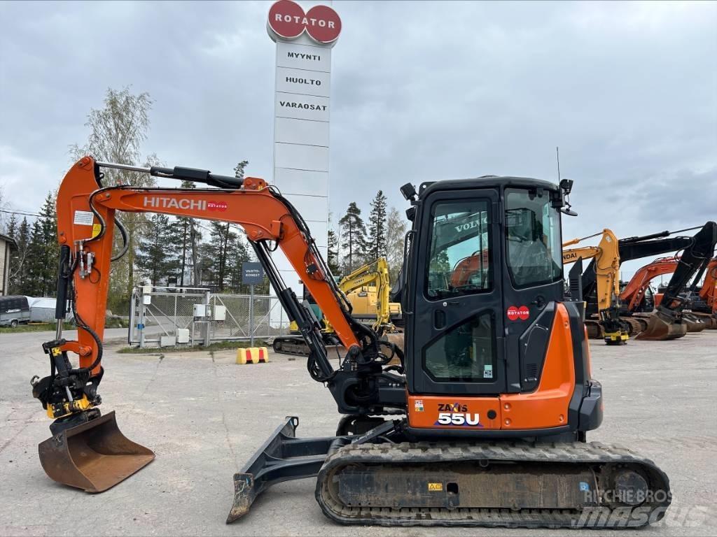 Hitachi ZX55U-6 Minibagger < 7t