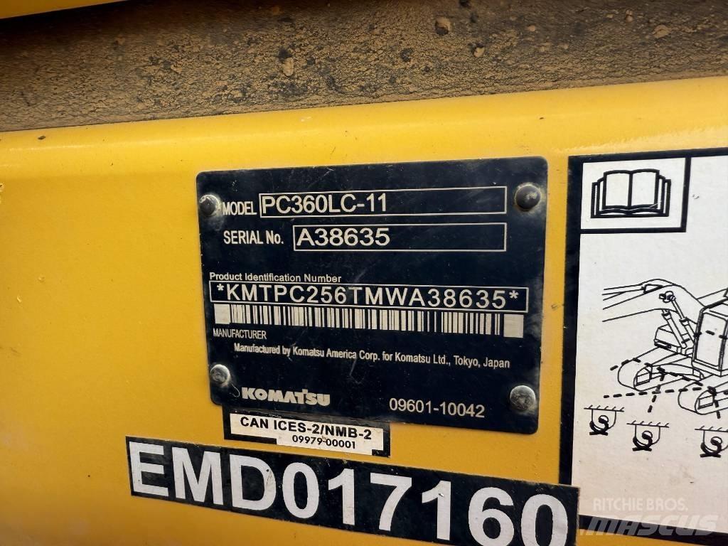 Komatsu PC360LC-11 Raupenbagger