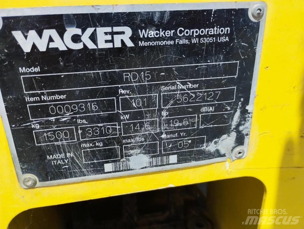 Wacker Neuson RD 15 Tandemwalzen