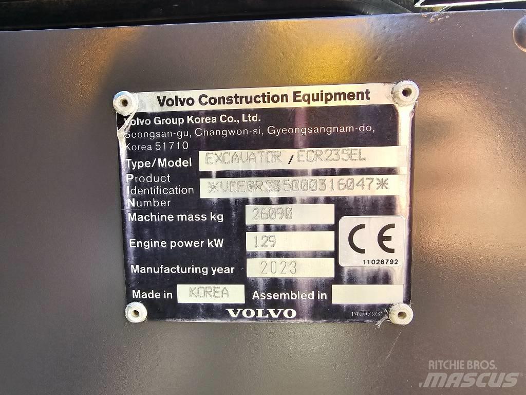 Volvo ECR235EL Raupenbagger