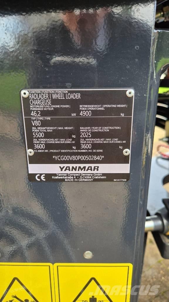Yanmar V80/5 Radlader