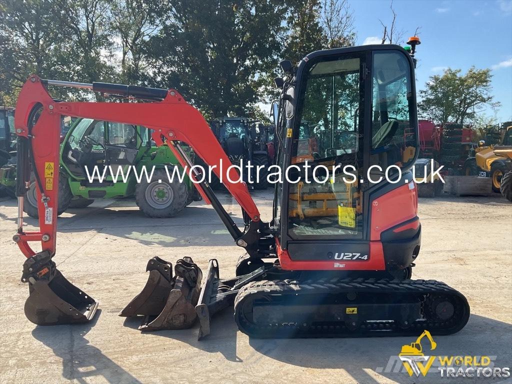 Kubota U 27-4 Minibagger < 7t