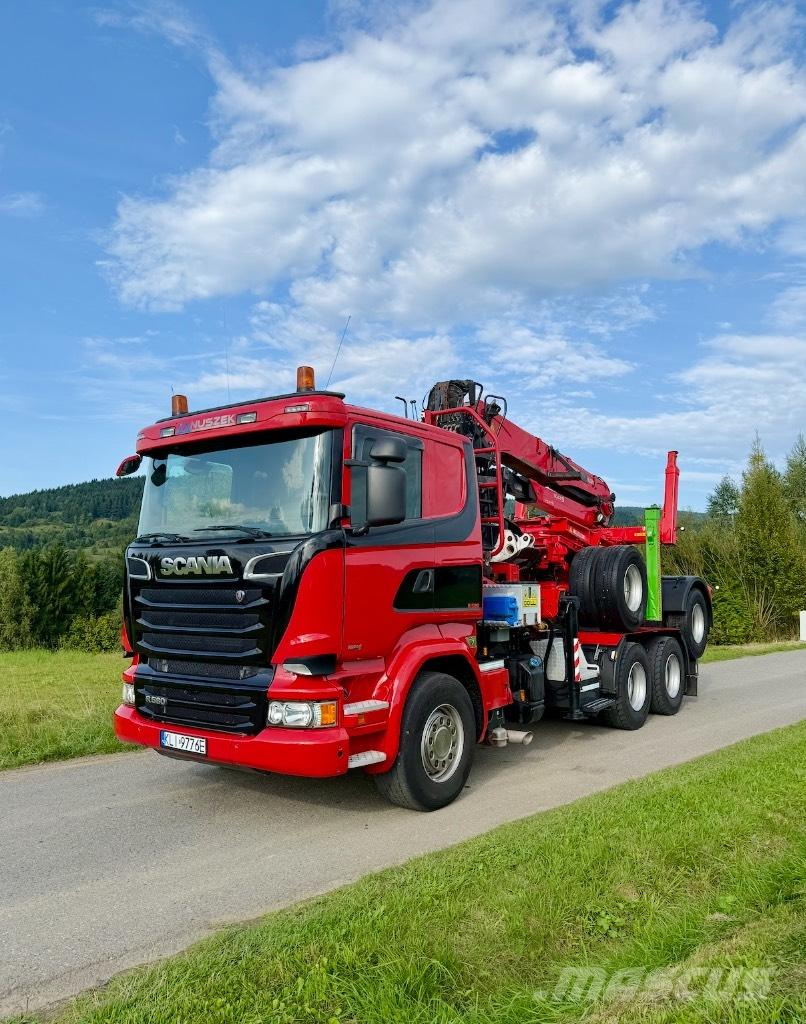 Scania R580 V8 6x4 Kofferaufbau