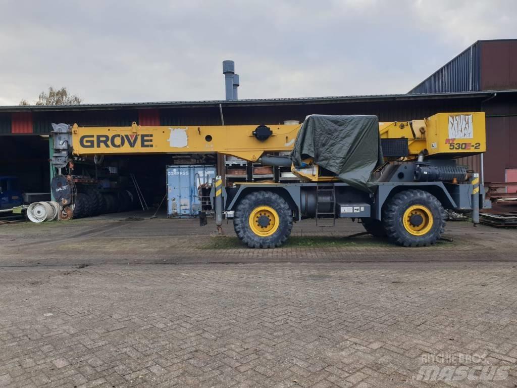 Grove RT 530 E-2 Ruwterrein kranen