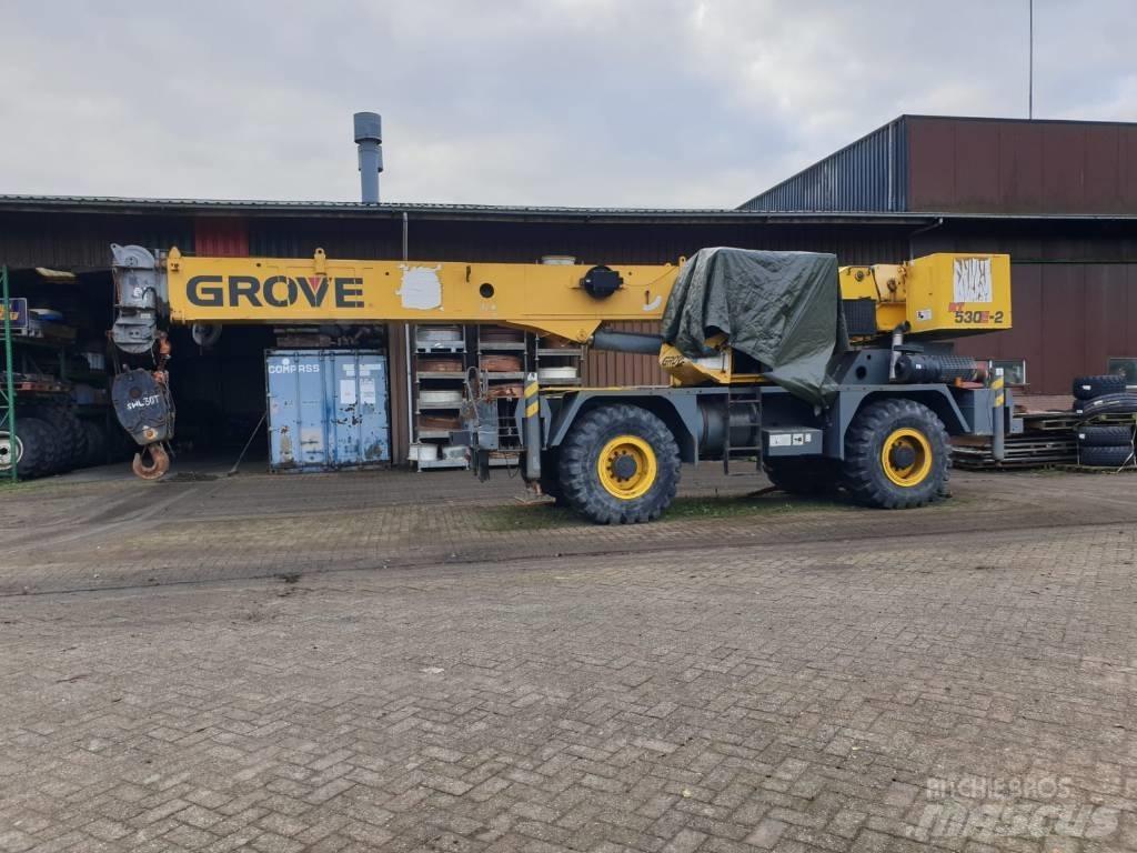 Grove RT 530 E-2 Ruwterrein kranen