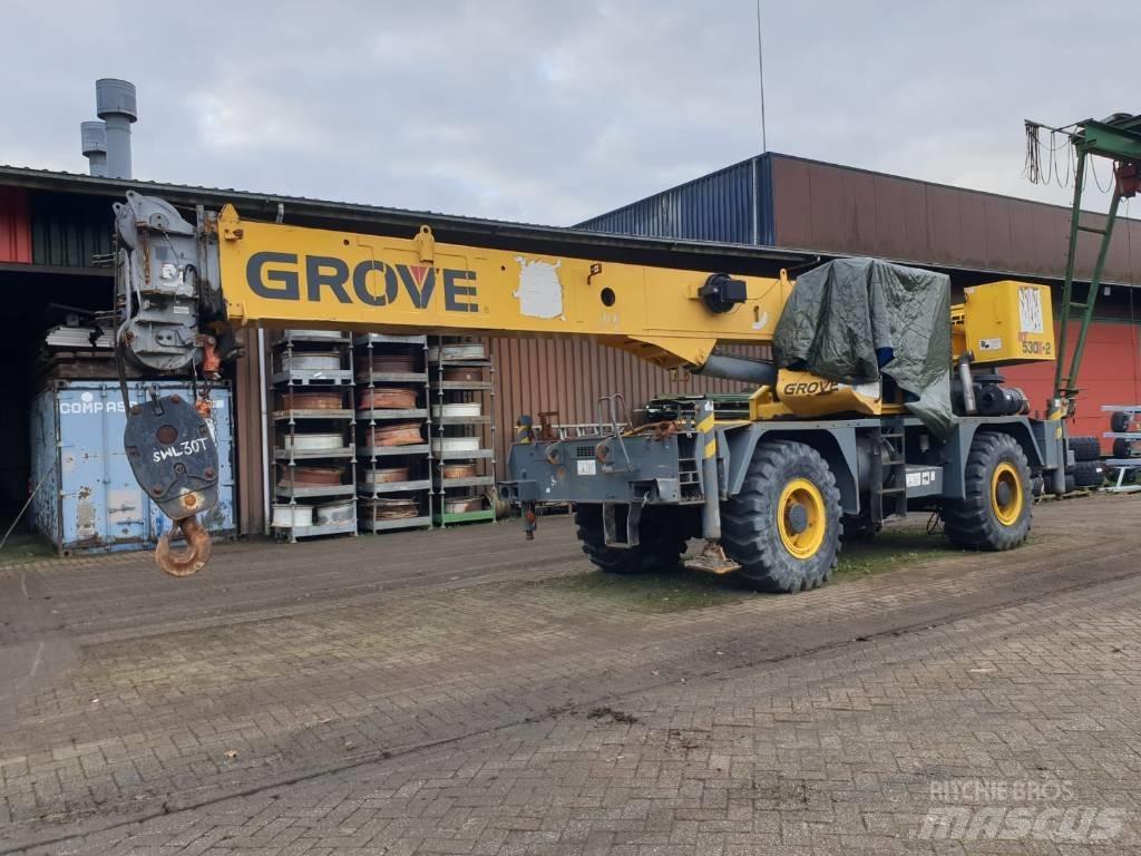 Grove RT 530 E-2 Ruwterrein kranen