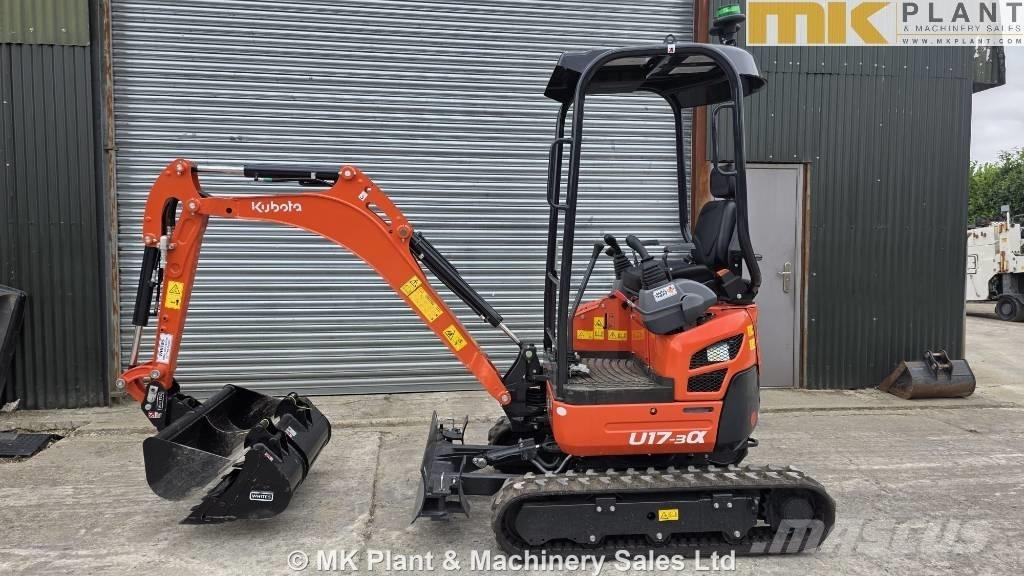 Kubota U 17-3a Minibagger < 7t