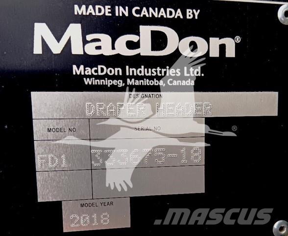 MAC DON FD145 Erntevorsätze