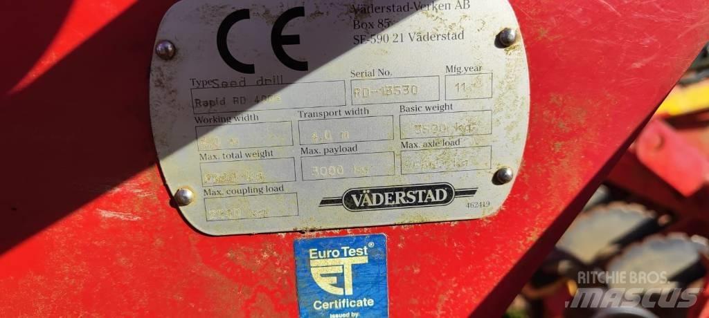 Väderstad Rapid400S Drillmaschinenkombination