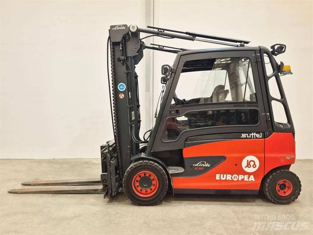 Linde E50HL 01 600 Elektrische heftrucks