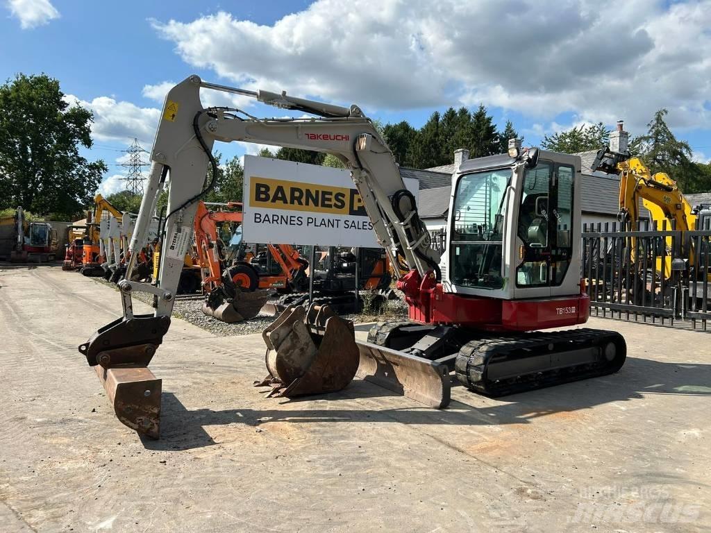 Takeuchi TB 153 FR Midibagger  7t - 12t