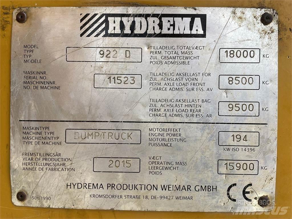 Hydrema 922D Minidumper