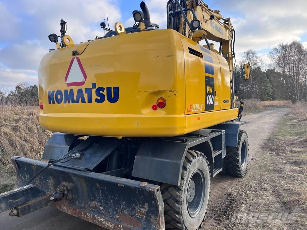 Komatsu PW 160 Mobilbagger