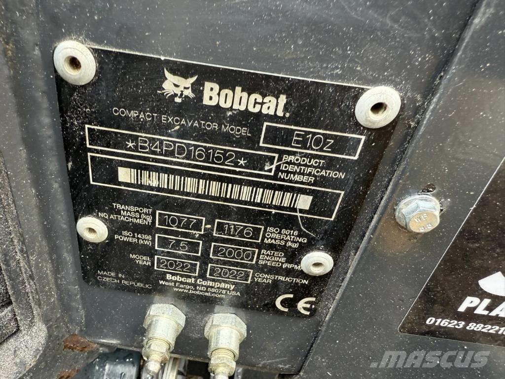 Bobcat E 10z Minibagger < 7t