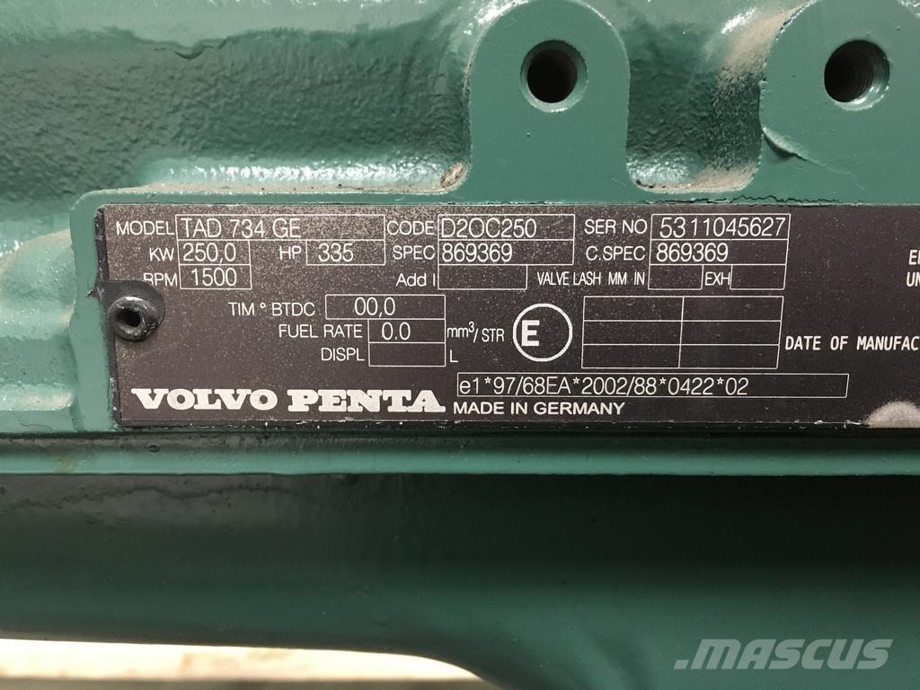 Volvo TAD734GE NEW Motoren