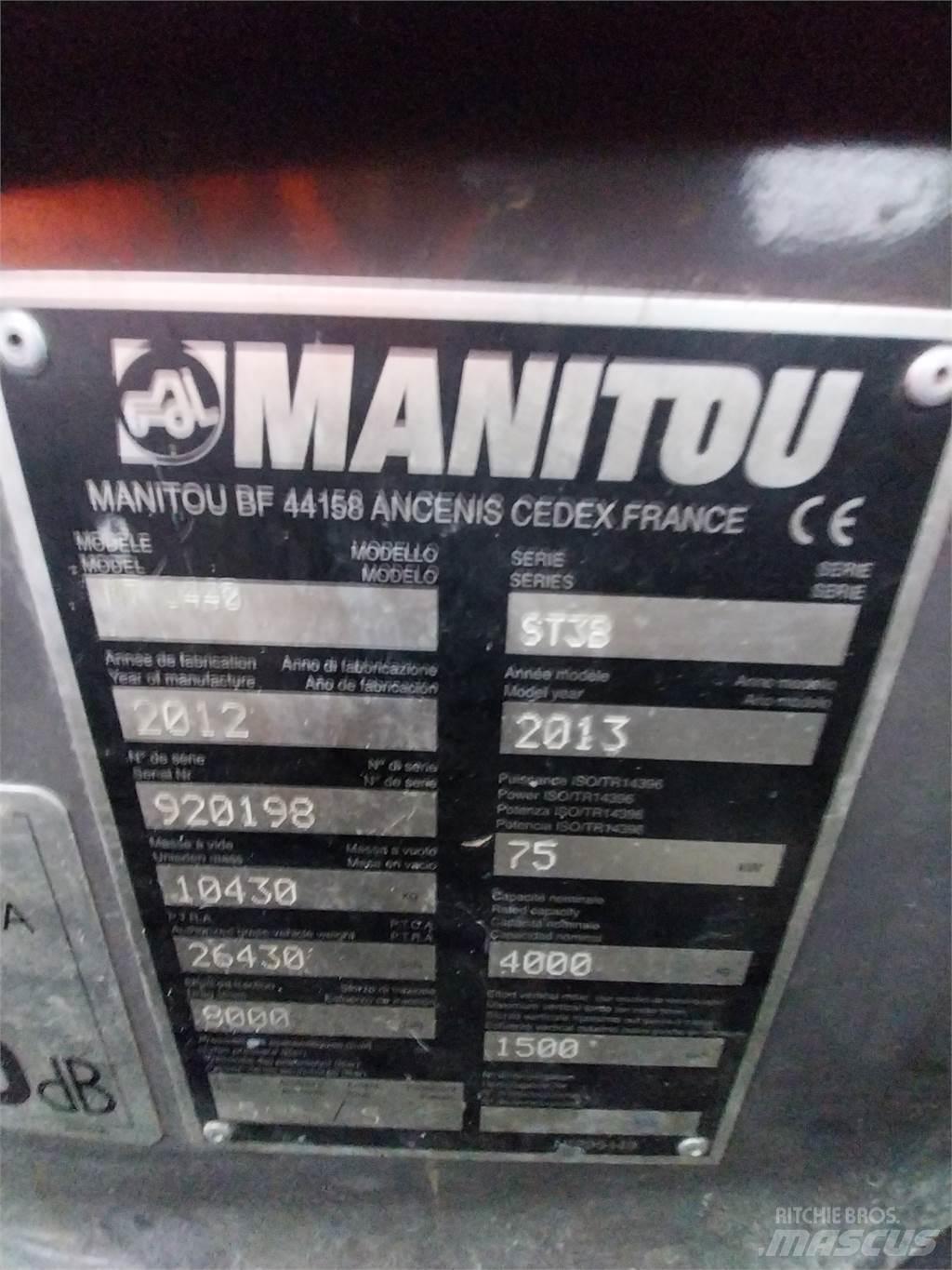Manitou MT1440 Teleskoplader