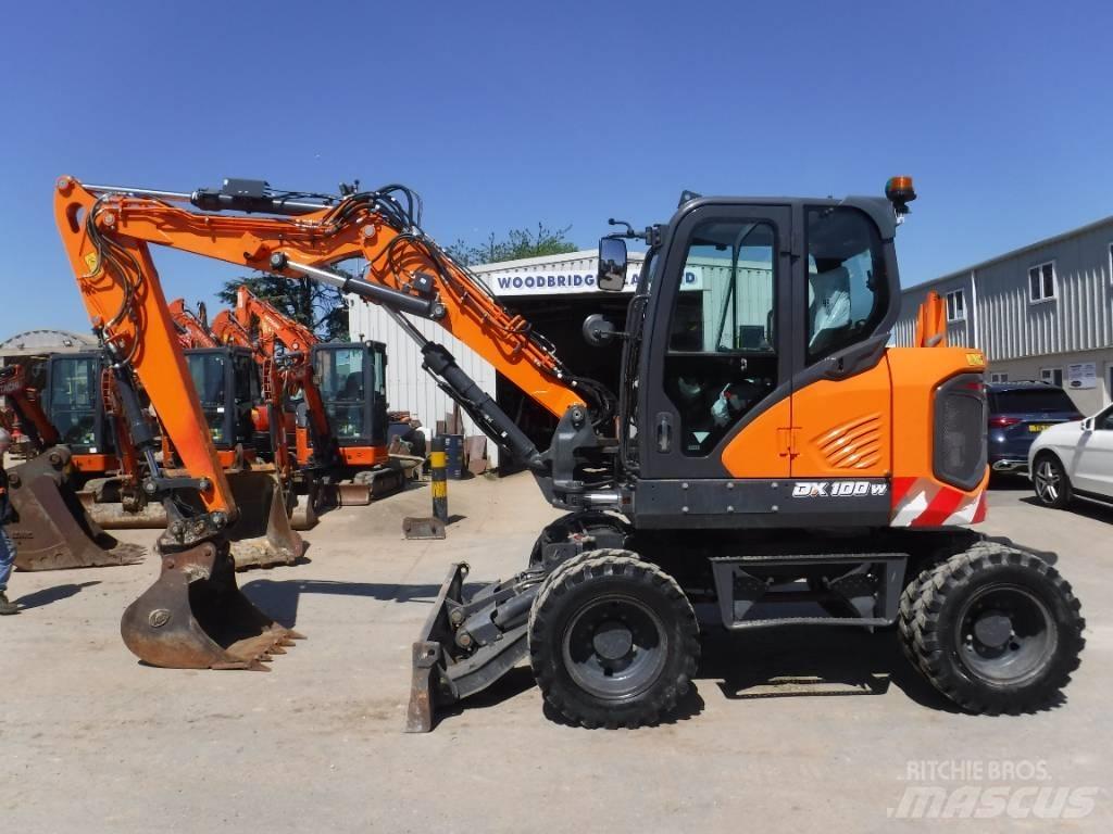 Doosan DX 100W-7 Mobilbagger