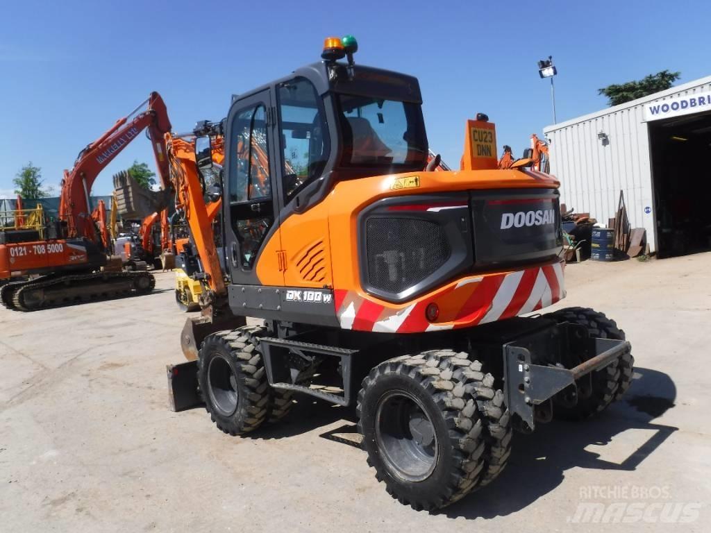 Doosan DX 100W-7 Mobilbagger