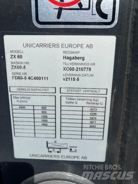 UniCarriers DX60-5 Diesel heftrucks