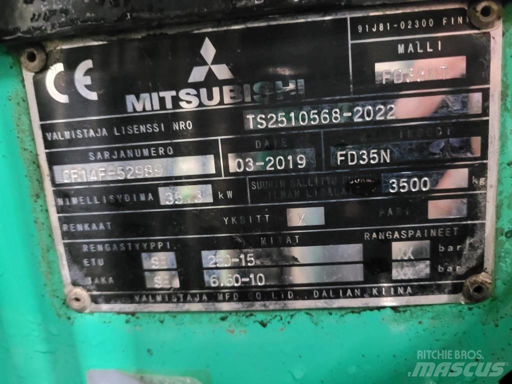 Mitsubishi FD35NTD Diesel heftrucks