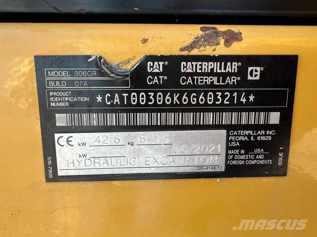 CAT 306CR Minibagger < 7t