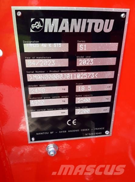 Manitou TMM25 4W Mitnahmestapler