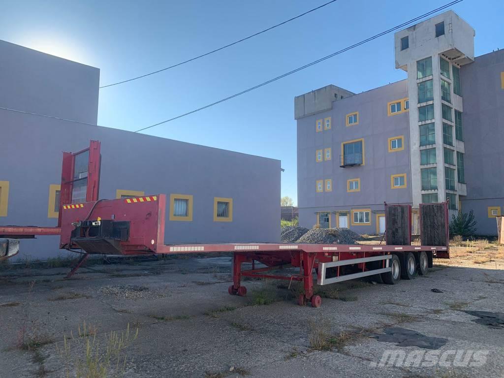 Montracon 3 Axles Tieflader-Auflieger