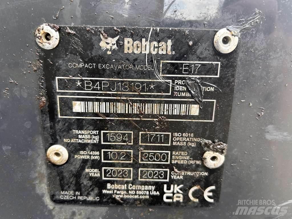 Bobcat E17 Minibagger < 7t