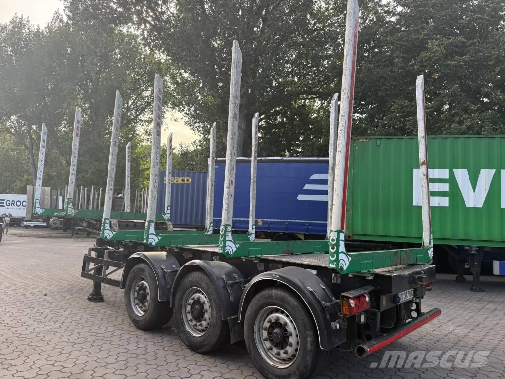 BEFA Sattel Anhänger Holztransportauflieger