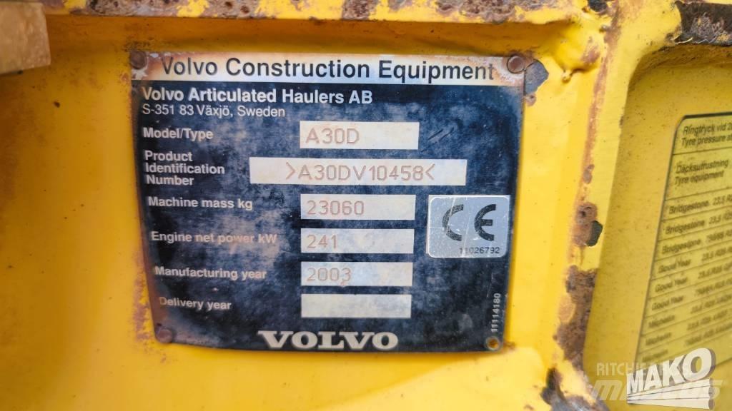 Volvo A 30 D Dumper - Knickgelenk