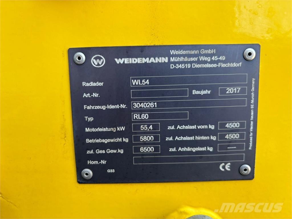 Wacker WL 54 Radlader