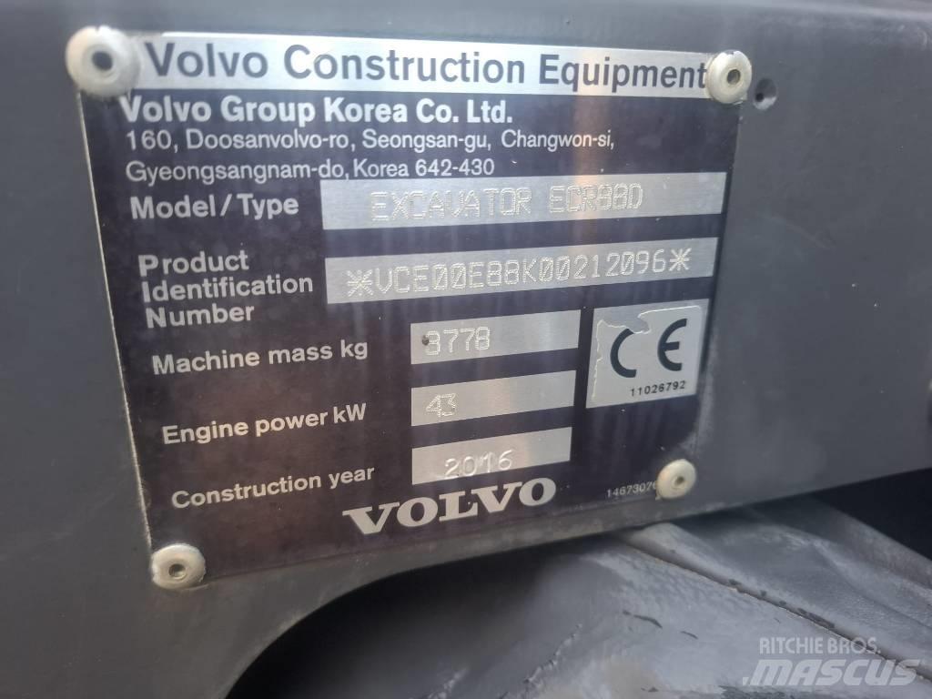 Volvo ECR 88 D Midibagger  7t - 12t