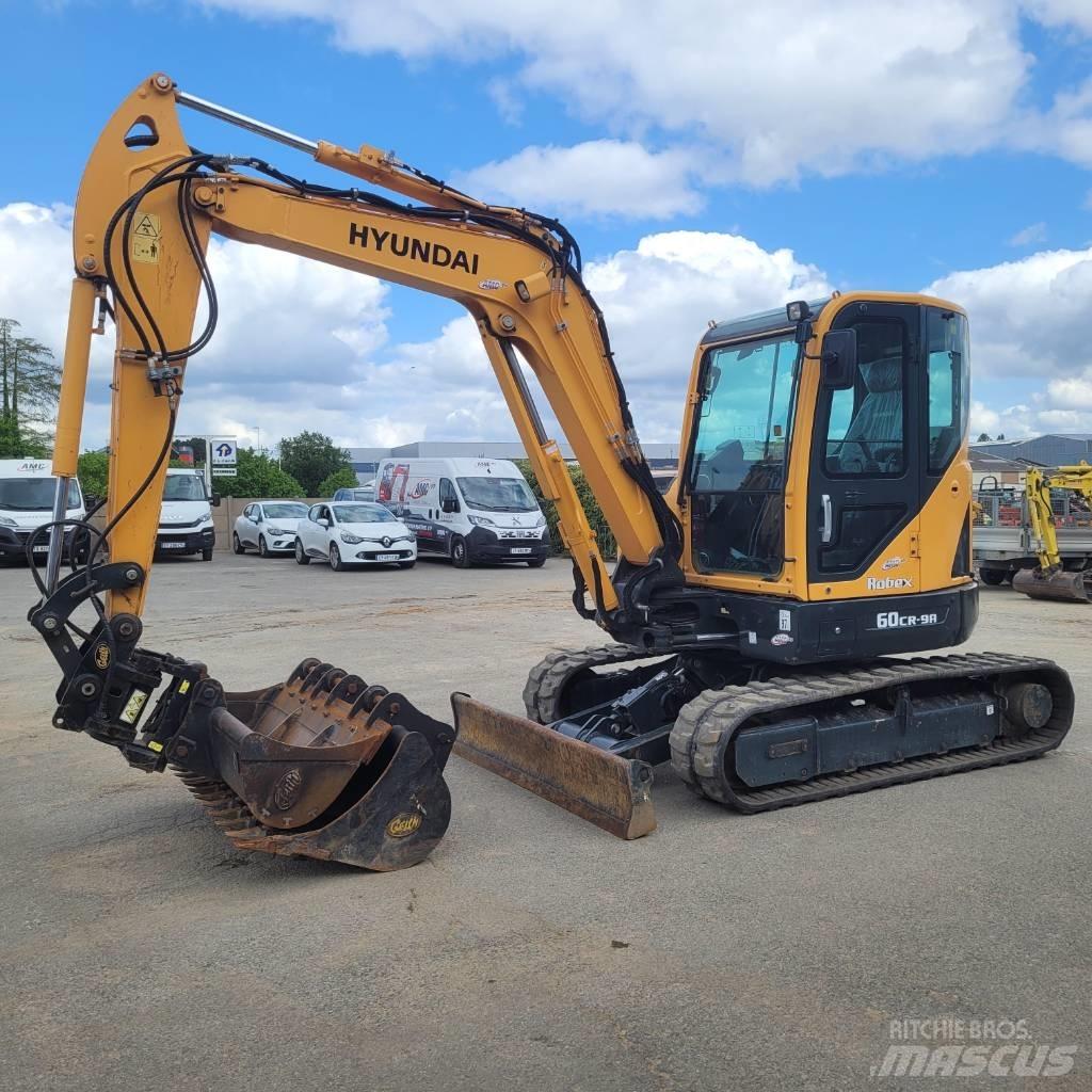 Hyundai R60CR9 Minibagger < 7t