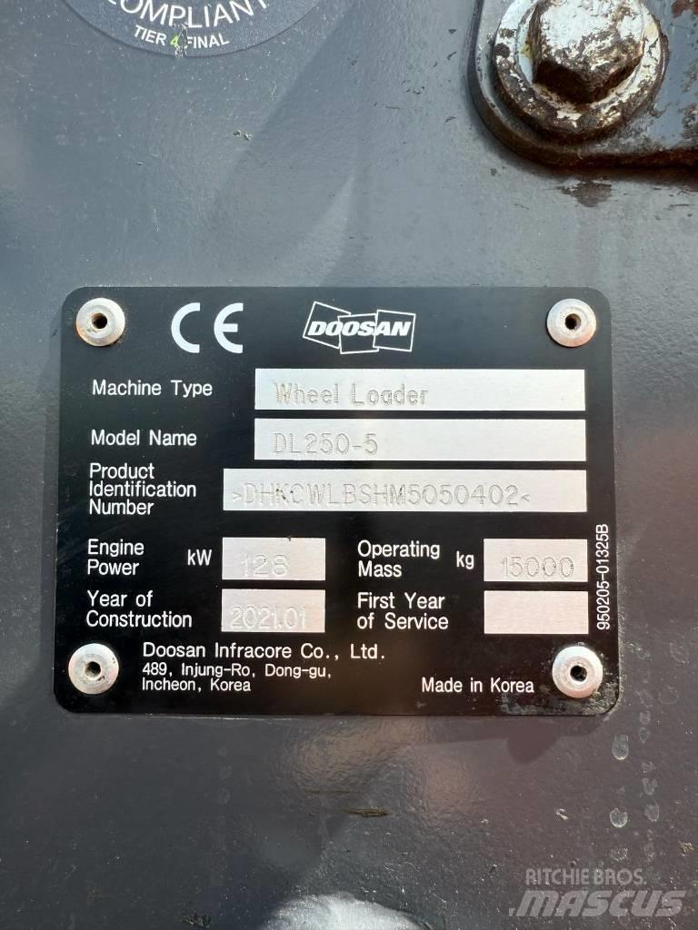 Doosan DL 250-5 Radlader