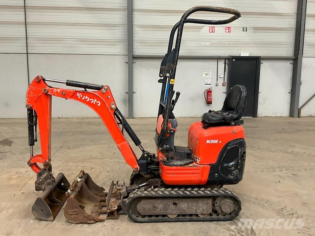 Kubota K 008-3 Minibagger < 7t