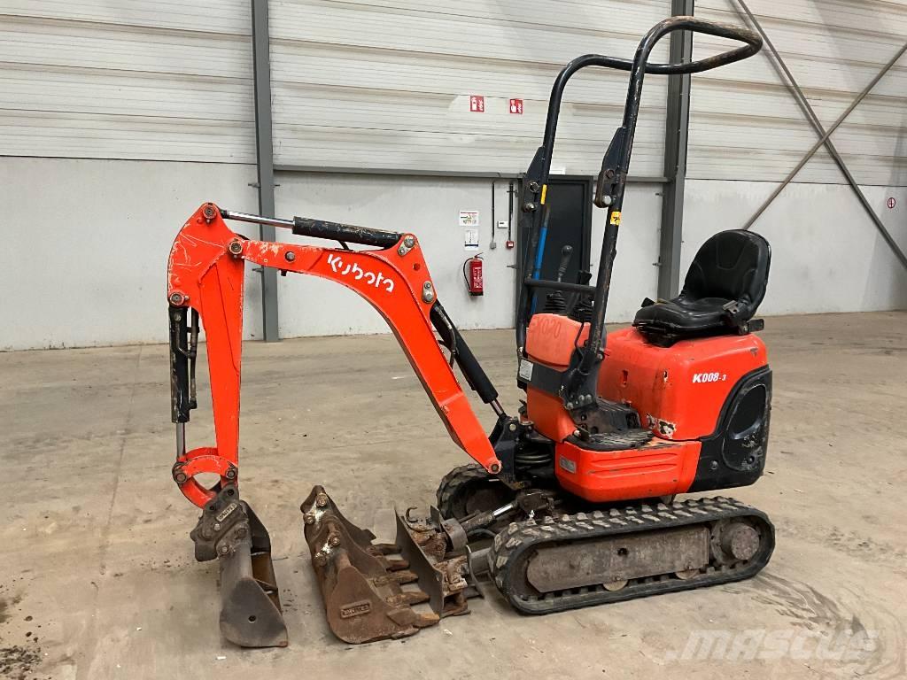 Kubota K 008-3 Minibagger < 7t