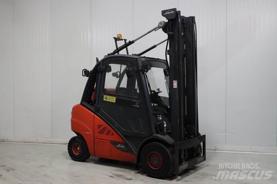 Linde H35T-02 LPG heftrucks