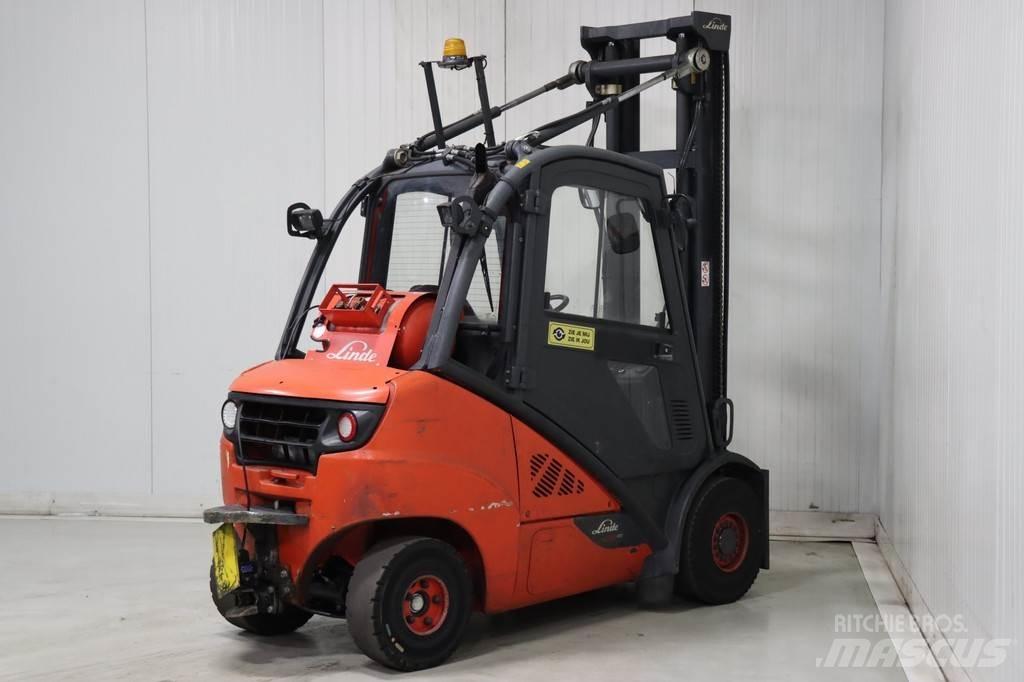 Linde H35T-02 LPG heftrucks