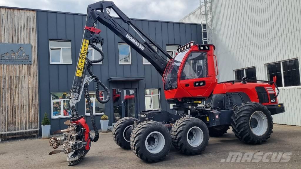 Komatsu 901 Harvester