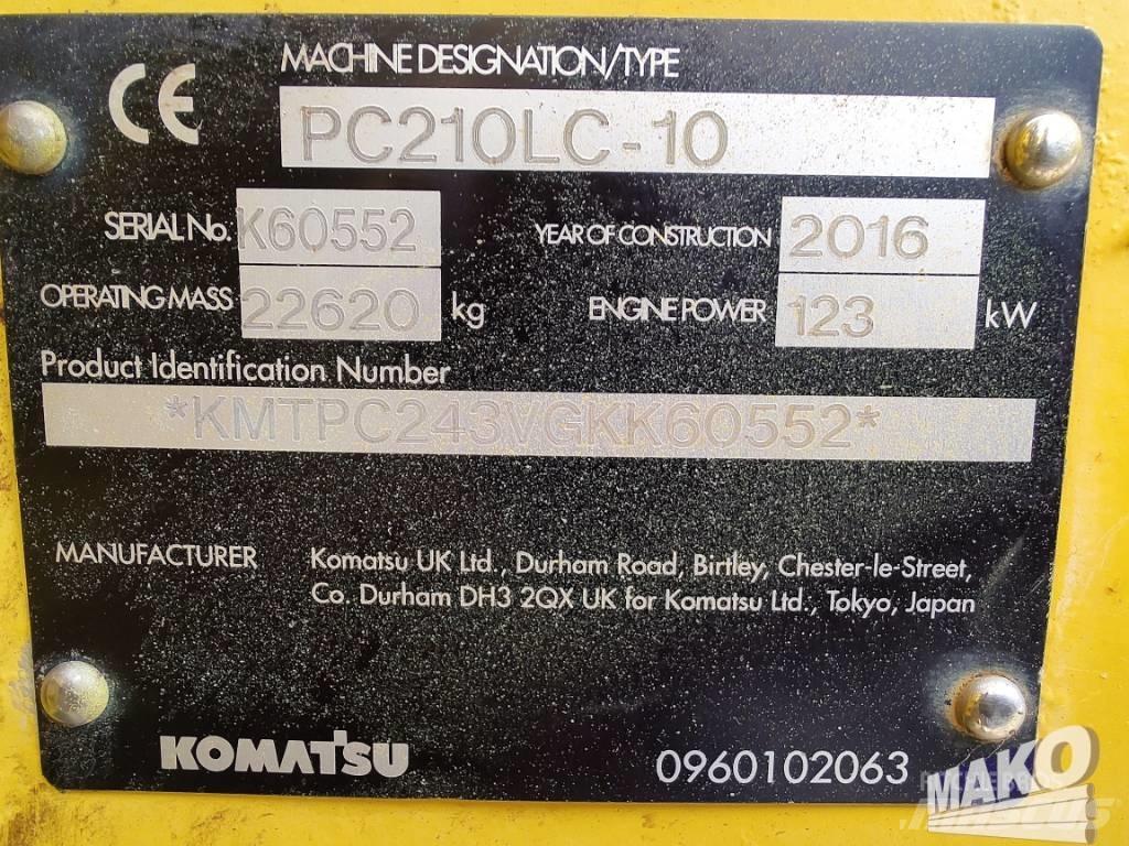 Komatsu PC 210 Raupenbagger