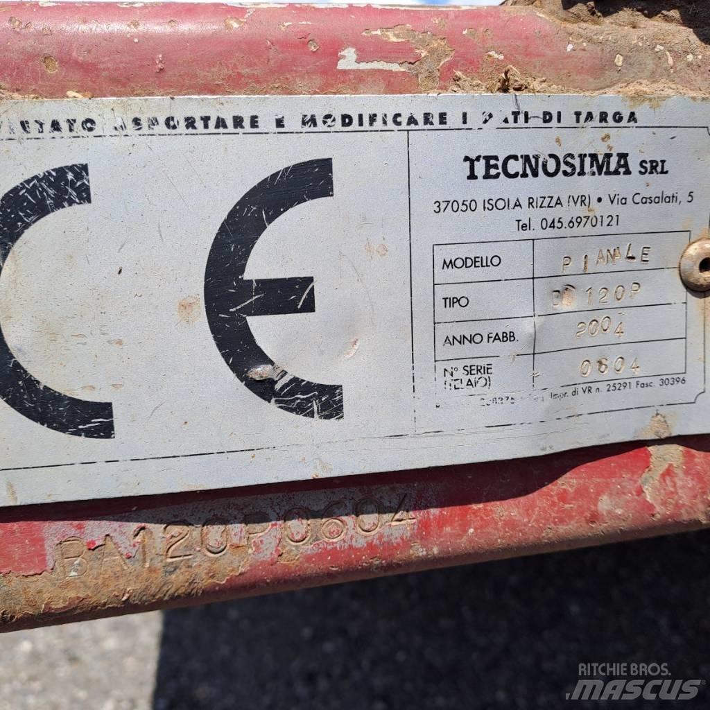  TECNOSIMA SRLQ B120P Anhänger-Wechselfahrgestell