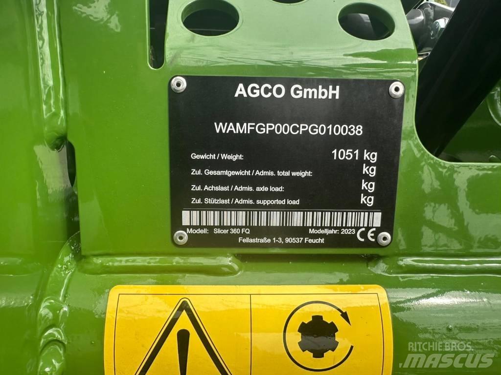 Fendt Slicer 360 FQ Mäher
