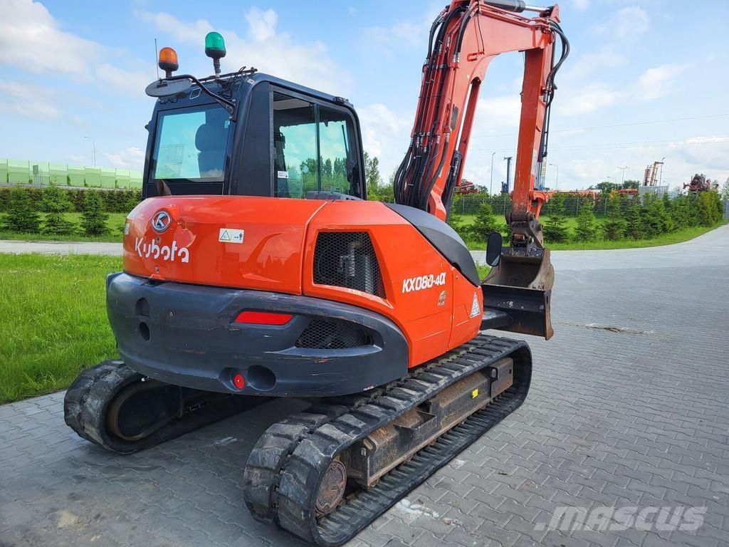Kubota KX080-40 Minibagger < 7t