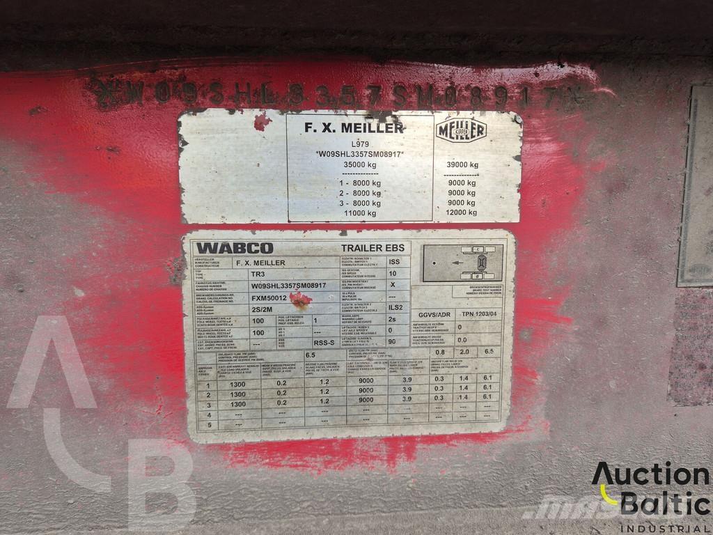 Meiller MHPS 41/3 Curtainsiderauflieger