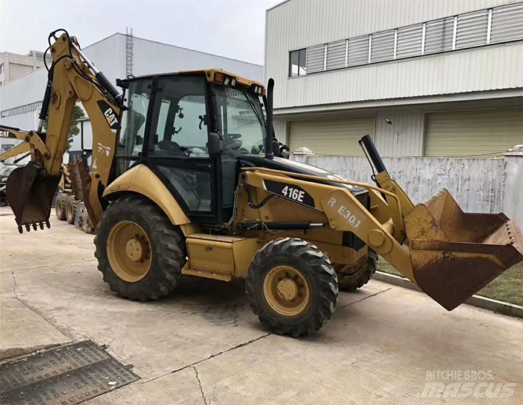 CAT 416E Baggerlader
