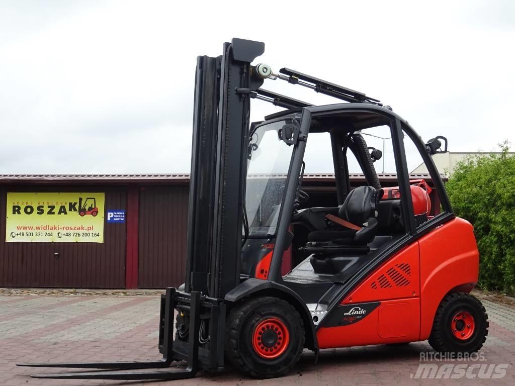 Linde H30T-02 LPG heftrucks