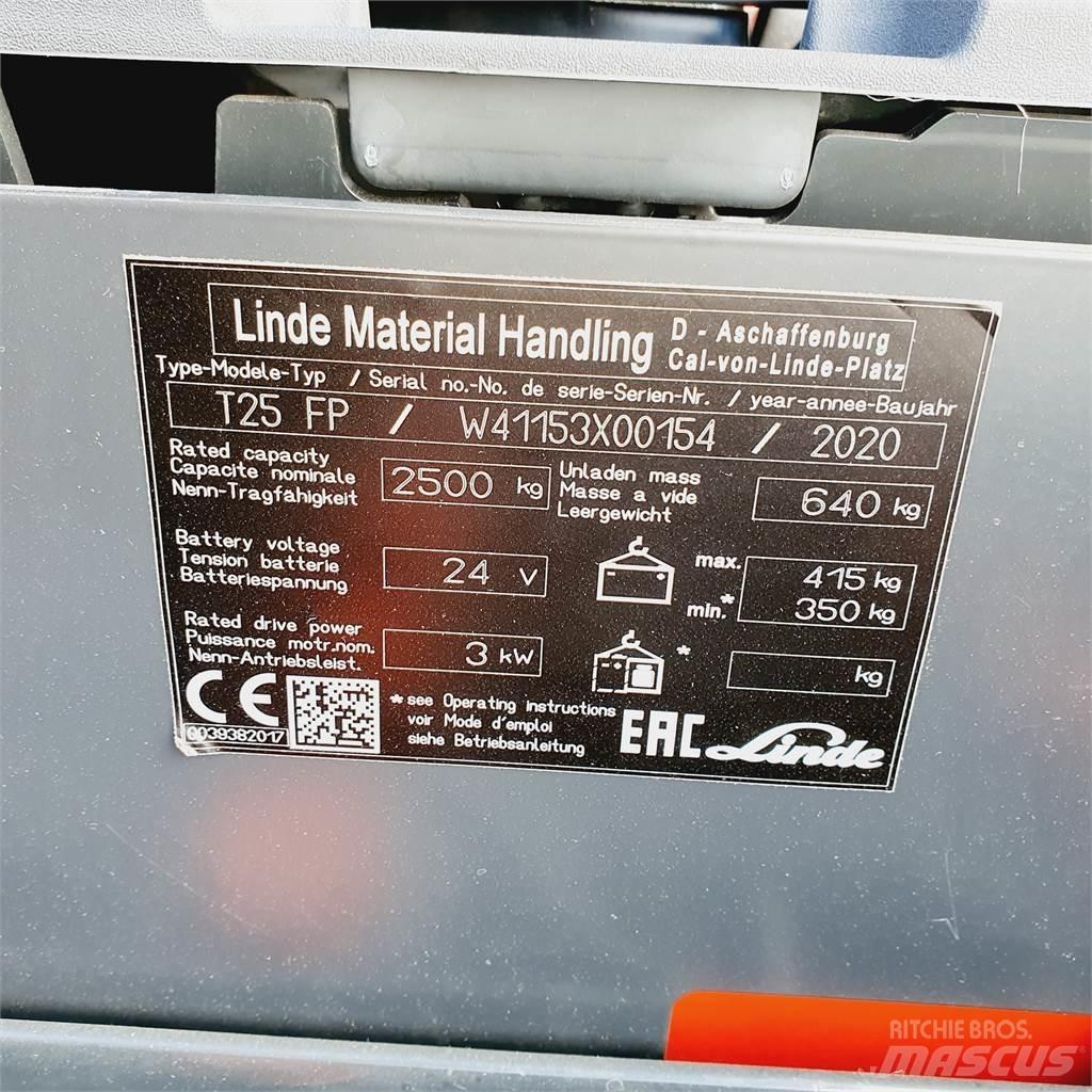 Linde T25FP Niedergabelstapler